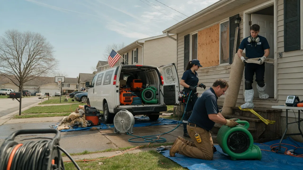 Water Damage Restoration in Plumville, PA near me